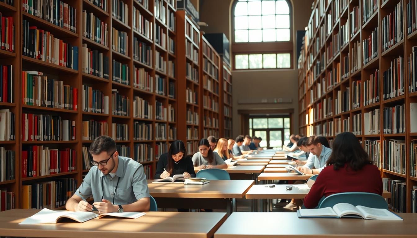 Organized study environment supporting productive learning